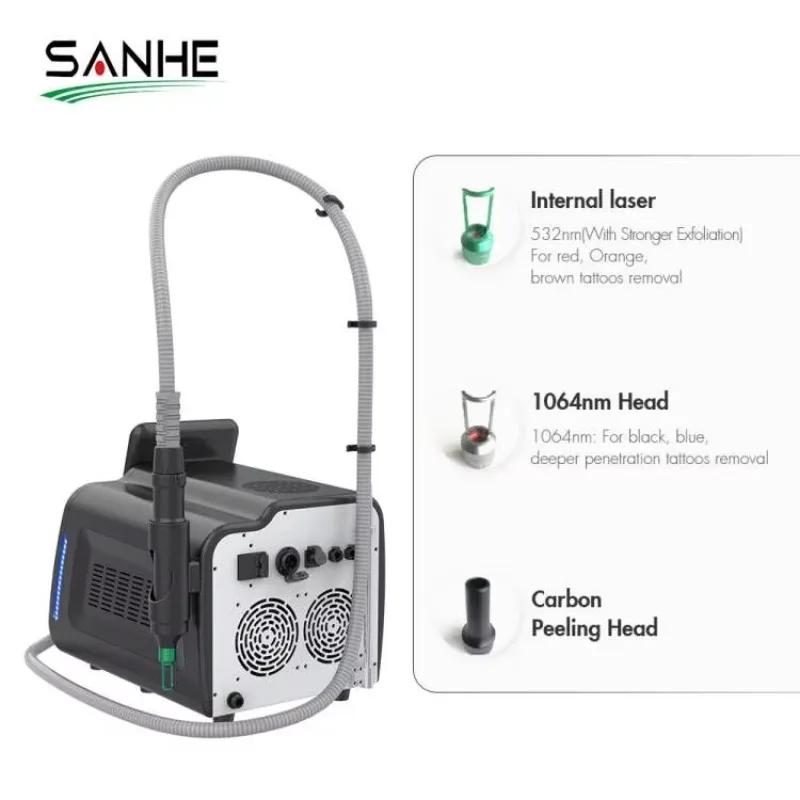 Good Price Q Switch Nd Yag Laser 1064Nm 532Nm Machine for Tattoo Removal Skin Whitening