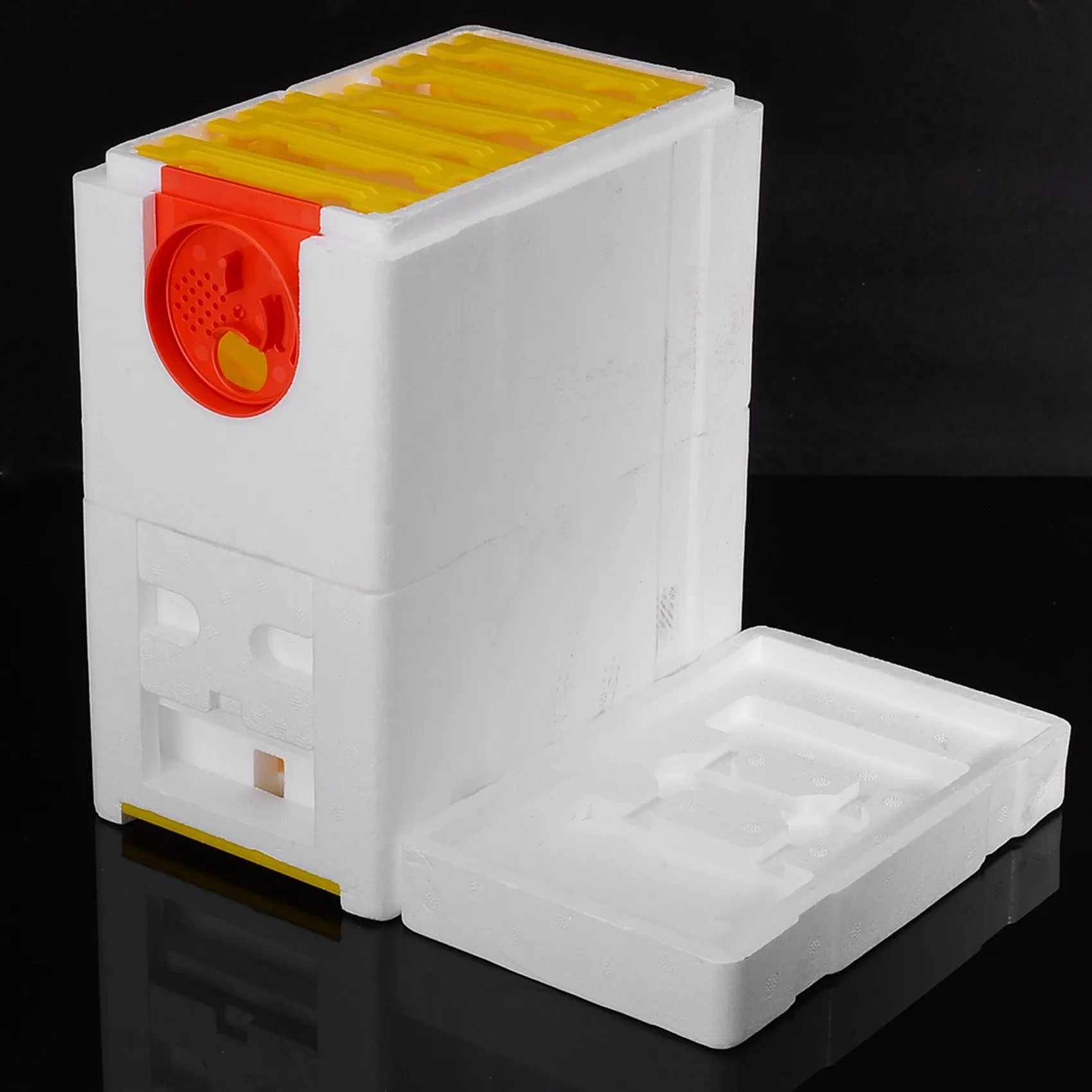 

AA21-2X Honey Beehive Frames Beekeeping Box Bee Hive King Pollination Box Bee Mating Copulation Box Beekeeping Equipment