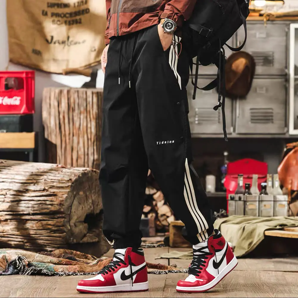 

Мужские тонкие повседневные брюки на весну и лето 2022, новые свободные и дышащие спортивные быстросохнущие брюки из ледяного шелка, размер с переплетом на щиколотке