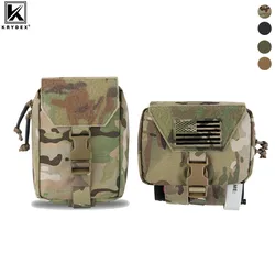 KRYDEX Tactical Rip Away Pouch Tear Off IFAK Pouch Hunting Outdoor Trauma Kit Survival Bag Multi-Function Pouch Molle Waist Bag