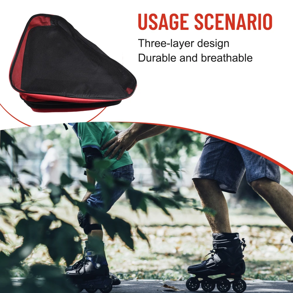 

High Quality Roller Skating Bag Storage Bag Shoe Bag Inline Roller Skating Nylon Outdoor Storage Bag Carry Bag