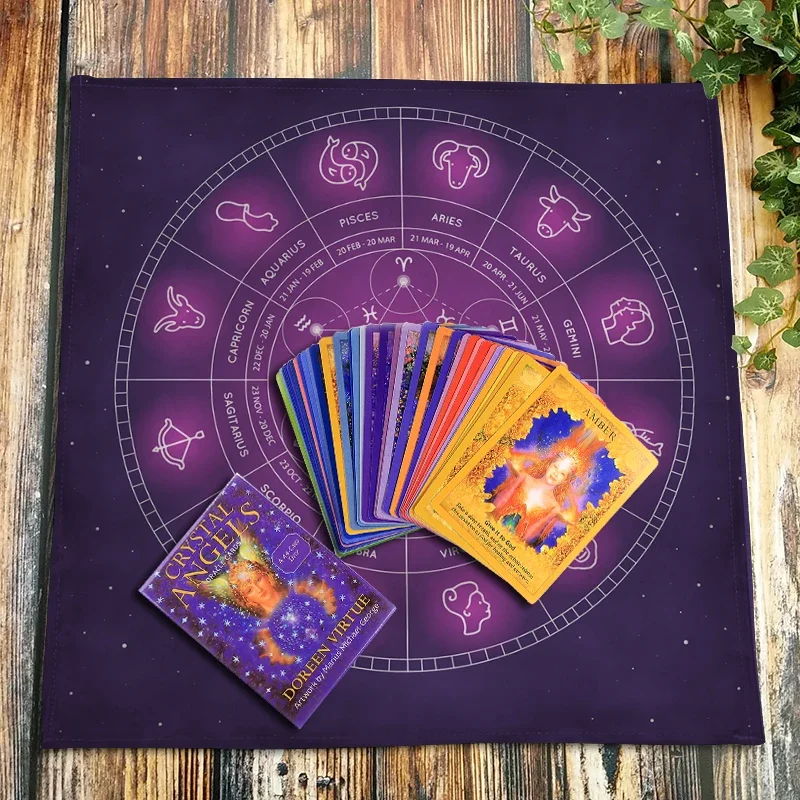 Tarot Tablecloth Velvet Altar Cloth Magic Wall Tapestry Astrology Divination Oracle Card Mat Witchcraft