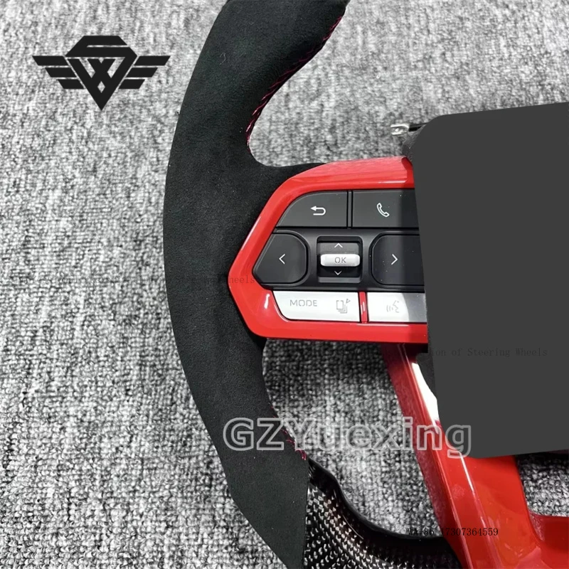 New Carbon Fiber and Trim Steering Wheel Suitable for Toyota Land Cruiser LC300 LC200 LC79 LC76 Car Steering Wheel