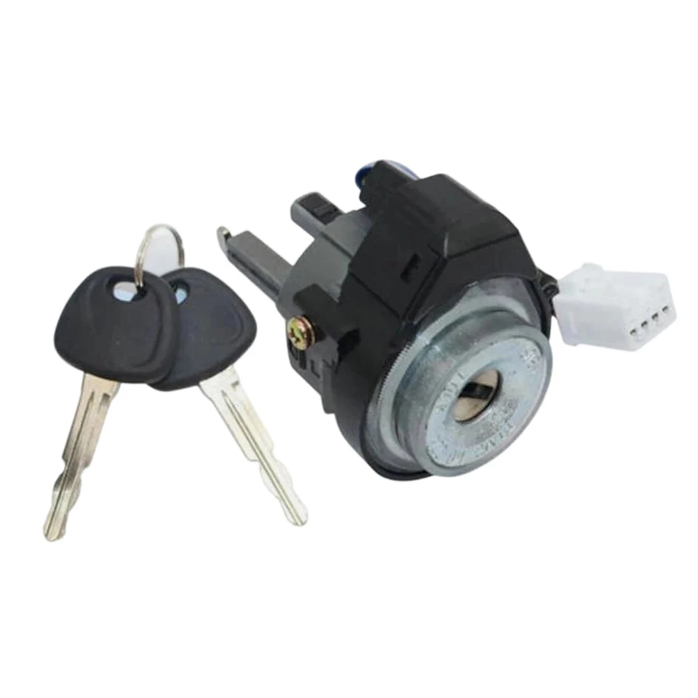 As Shown Ignition Lock Ignition Lock Cylinder Switch Ignition Switch 2 Keys Kit Plastic Metal OEM Part 819003XF00