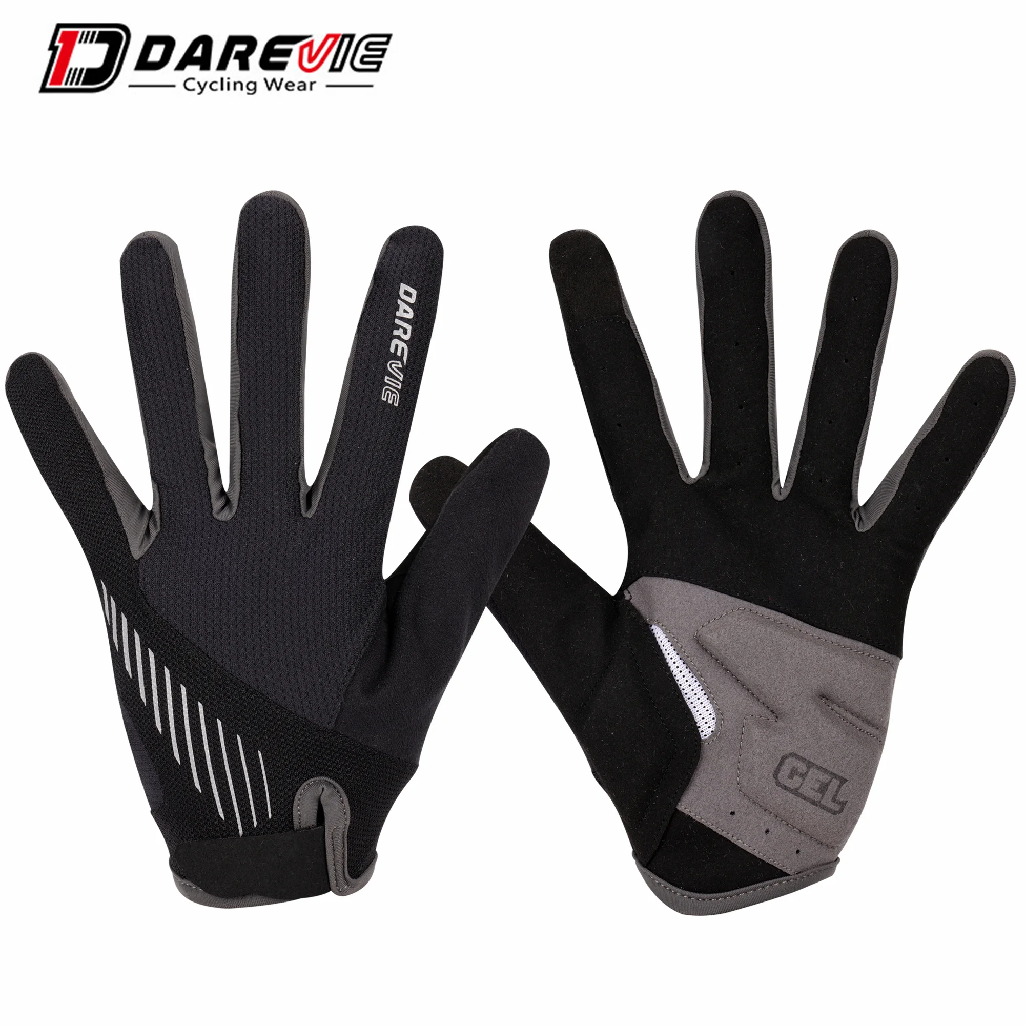 Mountain Bike Bicycle Driving Gloves Oem Full Finger Bike Cycling Gloves Winter Race Glove