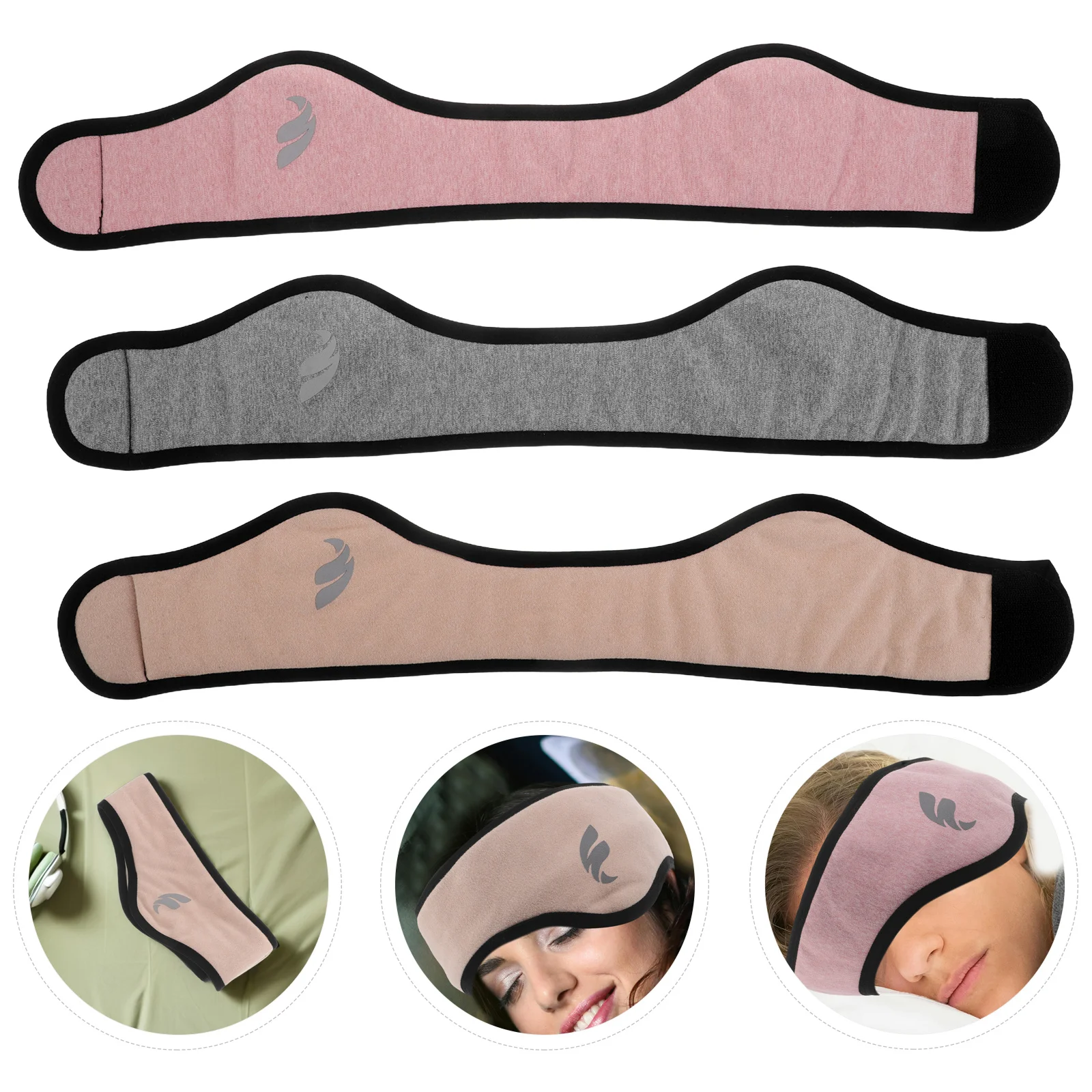 

3Pcs Noise Canceling Sleep Earmuffs Soundproof Ear Muff Headband Soft Comfortable Ear Covers for Adults Women Men Multi-Scenario