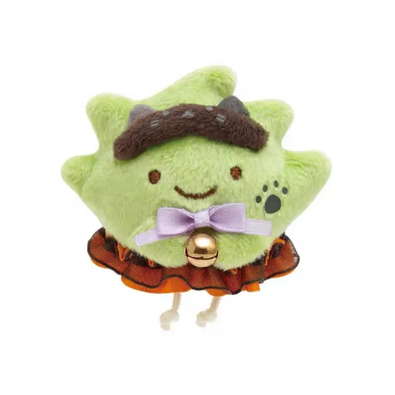 Japanische Sumikkogurashi Plüschpuppe Dress Up Halloween Kleines Gras Gebratene Garnelen Kürbis Anhänger Niedliche Spielzeuge Schlüsselanhänger Urlaubsgeschenke