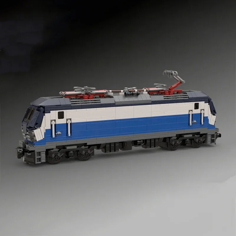 

901 деталь MOC ČD Siemens Vectron: Конструктор, Рождественский подарок, развивающие игрушки для распознавания форм