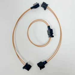 1M~5M male/female MOST fiber optic cable automotive fiber optic cable adapter CD automotive plastic