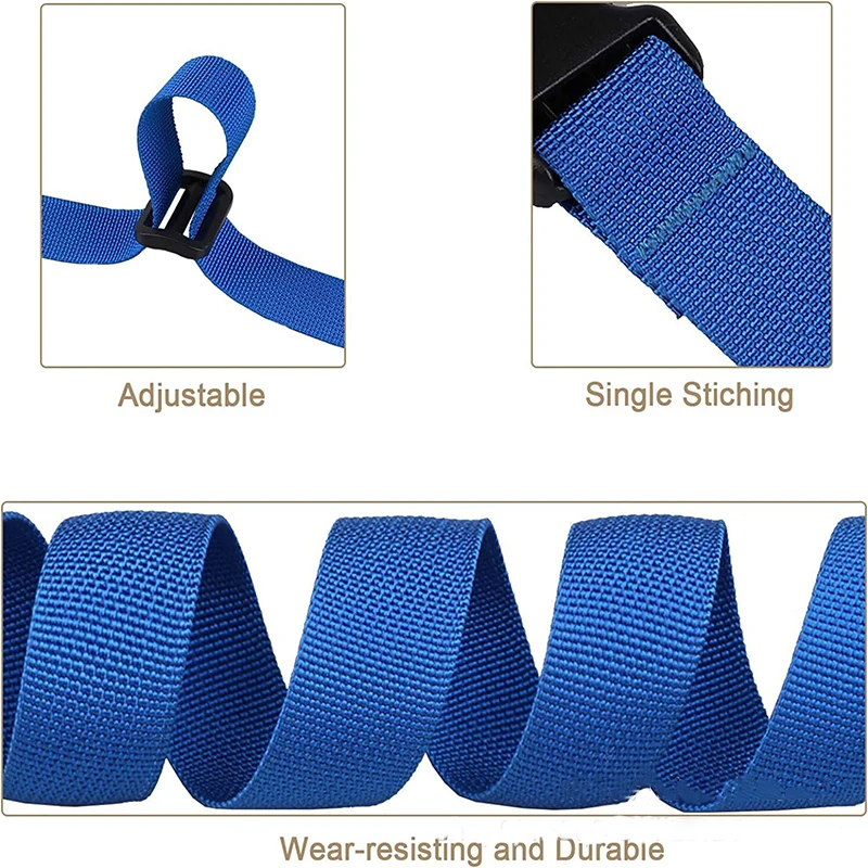 4 pieces of luggage straps (for suitcases) with adjustable buckle