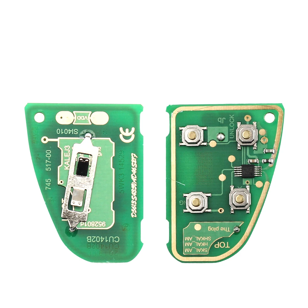 Wymienna klawiatura 315/433Mhz kluczyk samochodowy z pilotem dla Jaguar X typu S 1999-2009 XJ XJR 2002-2008 chip 4 d60 NHVWB1U241