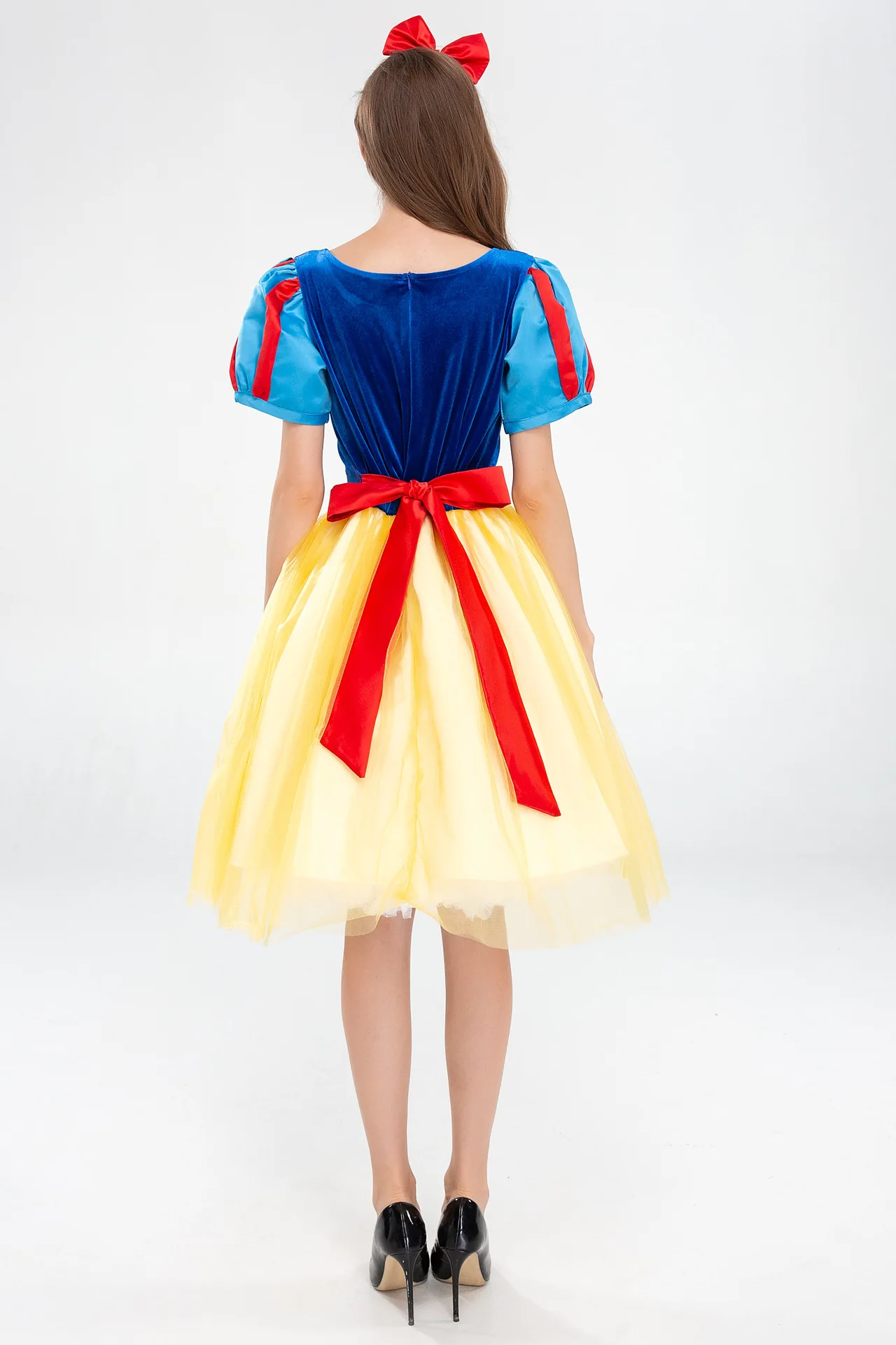 Halloween adult Snow White dress stage show cosplay Disney Anna Elsa costume adult