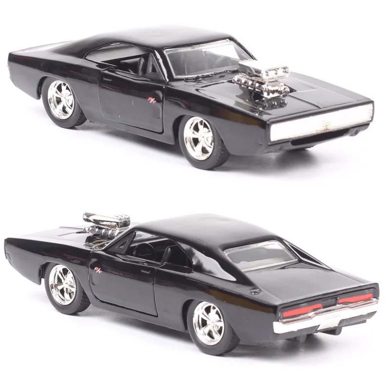 Jada 1:32 Scale Chevrolet Fleetline Dodge Charger Challenger Ford Subaru Rally Fighter Lykan Nissan Model Car Toy Fast Furious