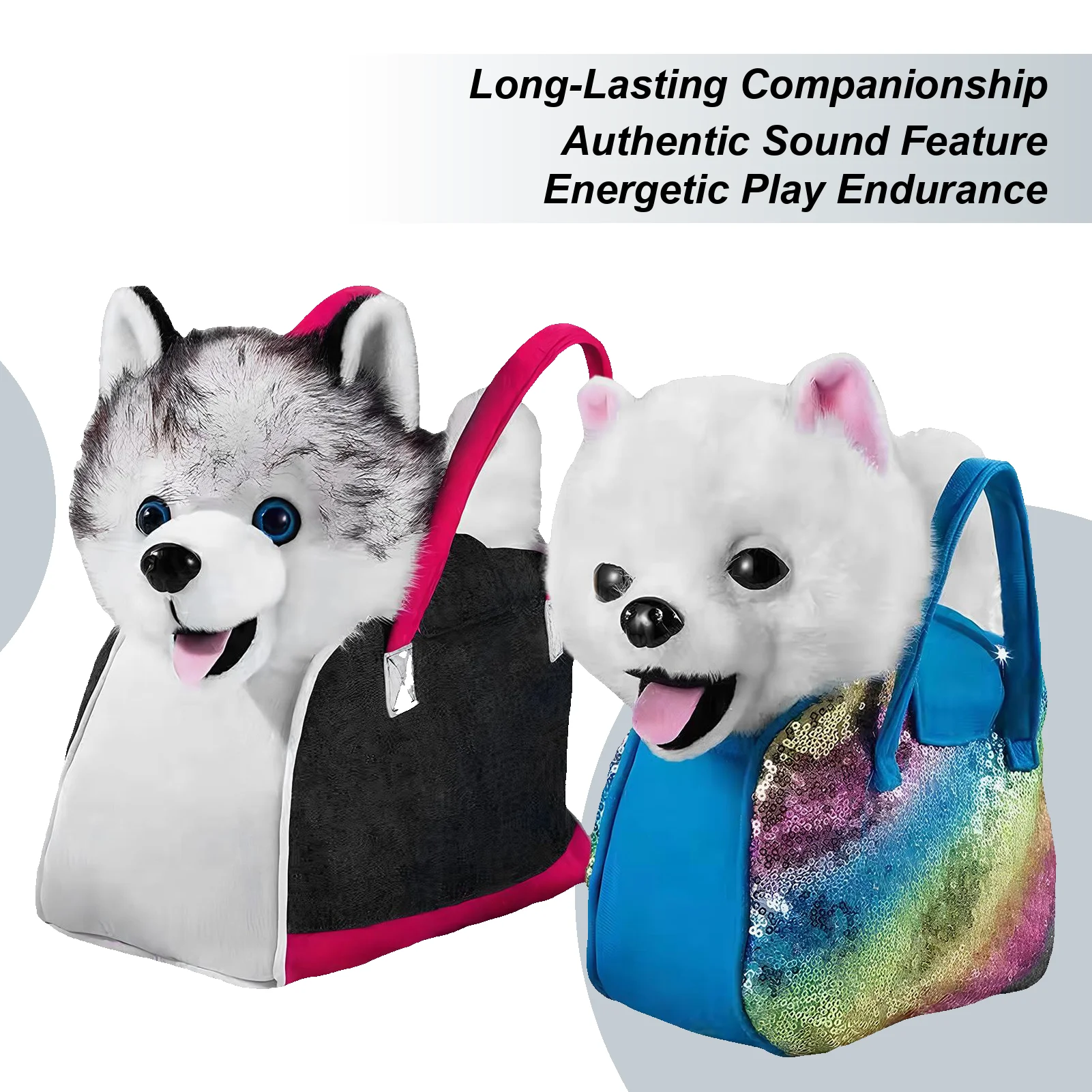 สุนัขไฟฟ้าเดินได้ น่ารัก นุ่มเหมือนจริง ร้องเพลง บarking ได้ สำหรับเด็ก เด็กชาย เด็กหญิง วัยรุ่น เด็กๆ ใช้ในบ้าน