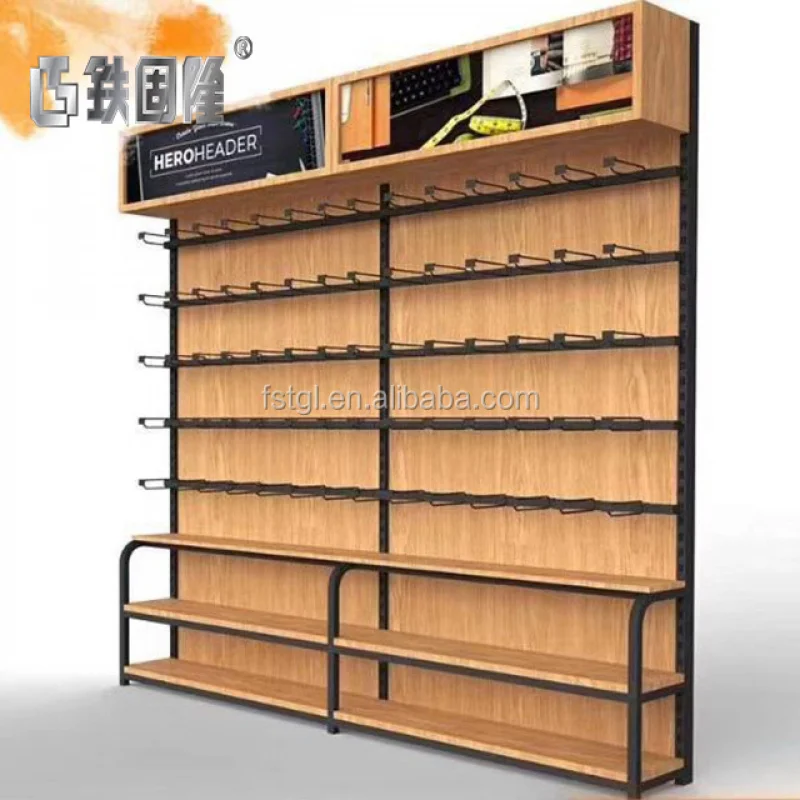 [Customized]Hot Popular Multi Supermarket Shelf Shop Rack Sale Yellow White Metallic Duty Metal Steel Store Heavy