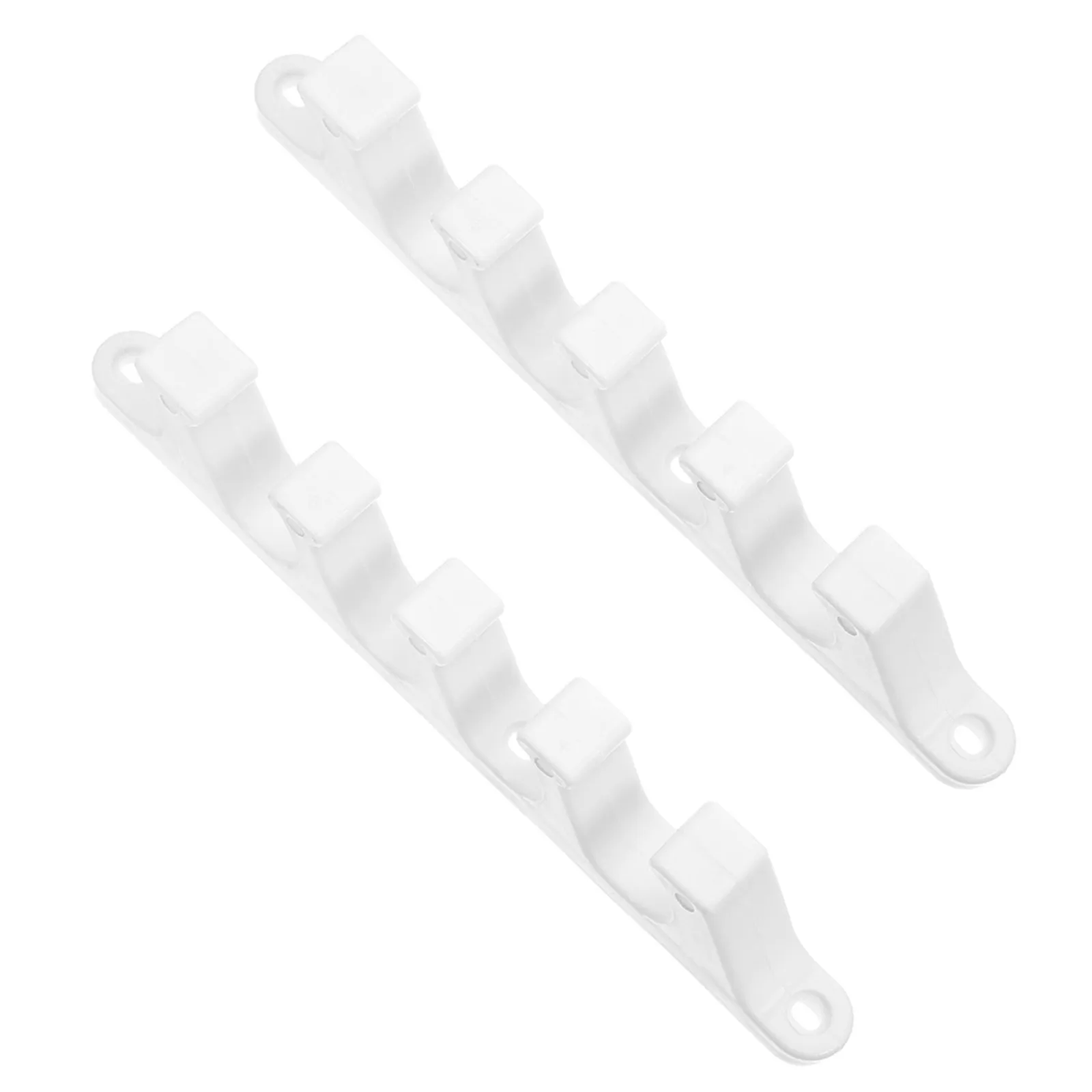 2Pcs Plastic Chair Recliner Adjustment Bracket For Outdoor Lounger 5 Buckle Clamp Patio Camping Garden Furniture