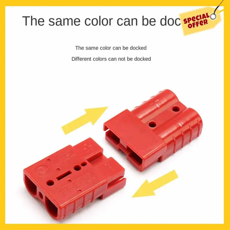 

50A High Current Connector For Electric Vehicle Batteries, UPS, Solar Cables, New Energy Plugs
