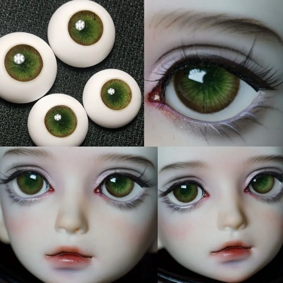 Neue Harz Augen Puppe Augapfel Für 1/6 1/8 1/3 BJD Puppe OB11 DIY Handgemachte Augapfel 10mm/12mm/14mm/16mm Puppe Zubehör Augapfel Geschenk – Detail 2