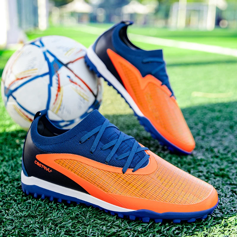 

Мужские футбольные бутсы 2026, новые молодежные футбольные бутсы с пятью сторонами и длинными ногтями, противоскользящие, износостойкие спортивные футбольные бутсы для мужчин