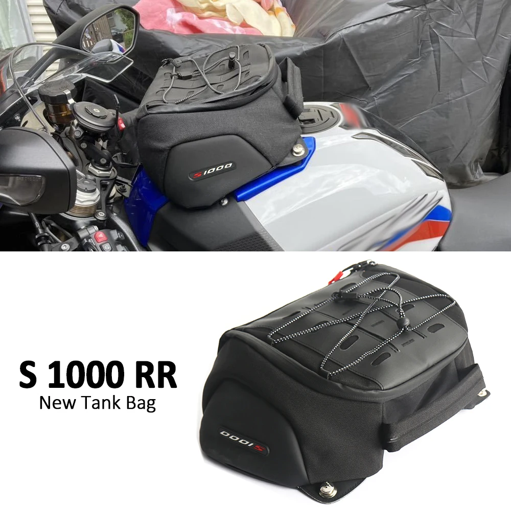 

For BMW S1000RR S1000 RR s1000rr S 1000 RR 2019-2025 NEW Motorcycle Accessories Fuel Tank Bag Luggage Storage Sport Bag Black
