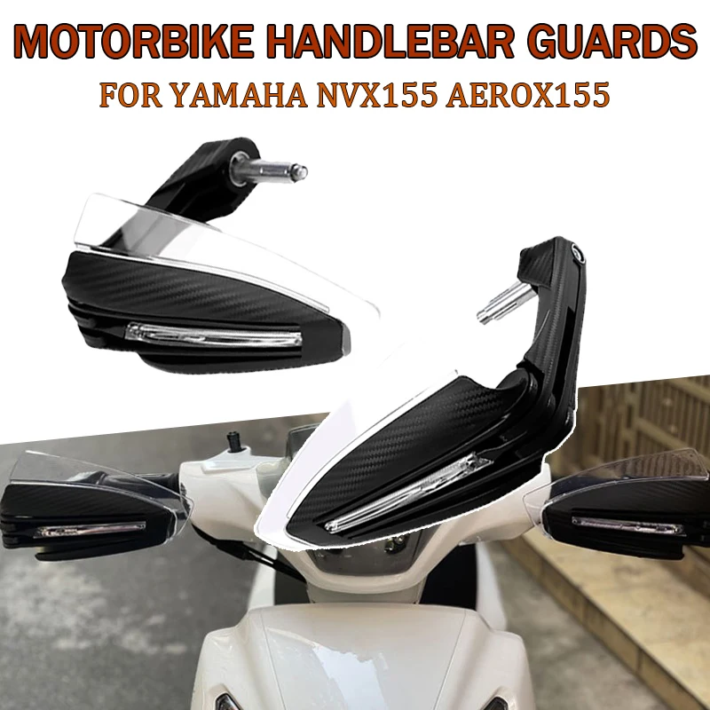 

for Yamaha NVX155 AEROX155 Motorcycle Handler Handlers Cover with Light Waterproof Anti fall And Windproof Protector