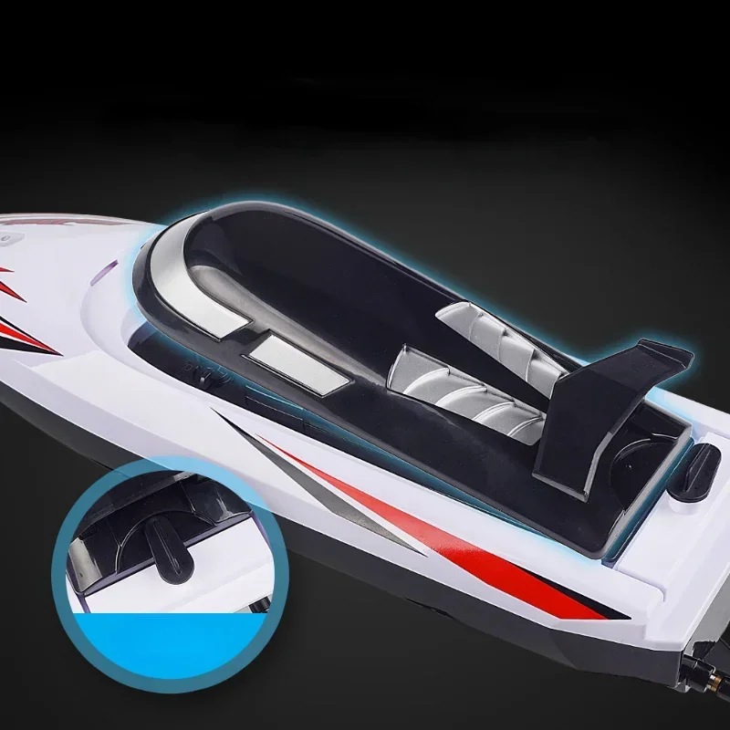 RH706 RC Boot 2,4 GHz 15-18 km/h High-Speed Fernbedienung Racing Schiff Wasser Schnellboot Kinder Modell Spielzeug für Jungen Yacht Geschenk