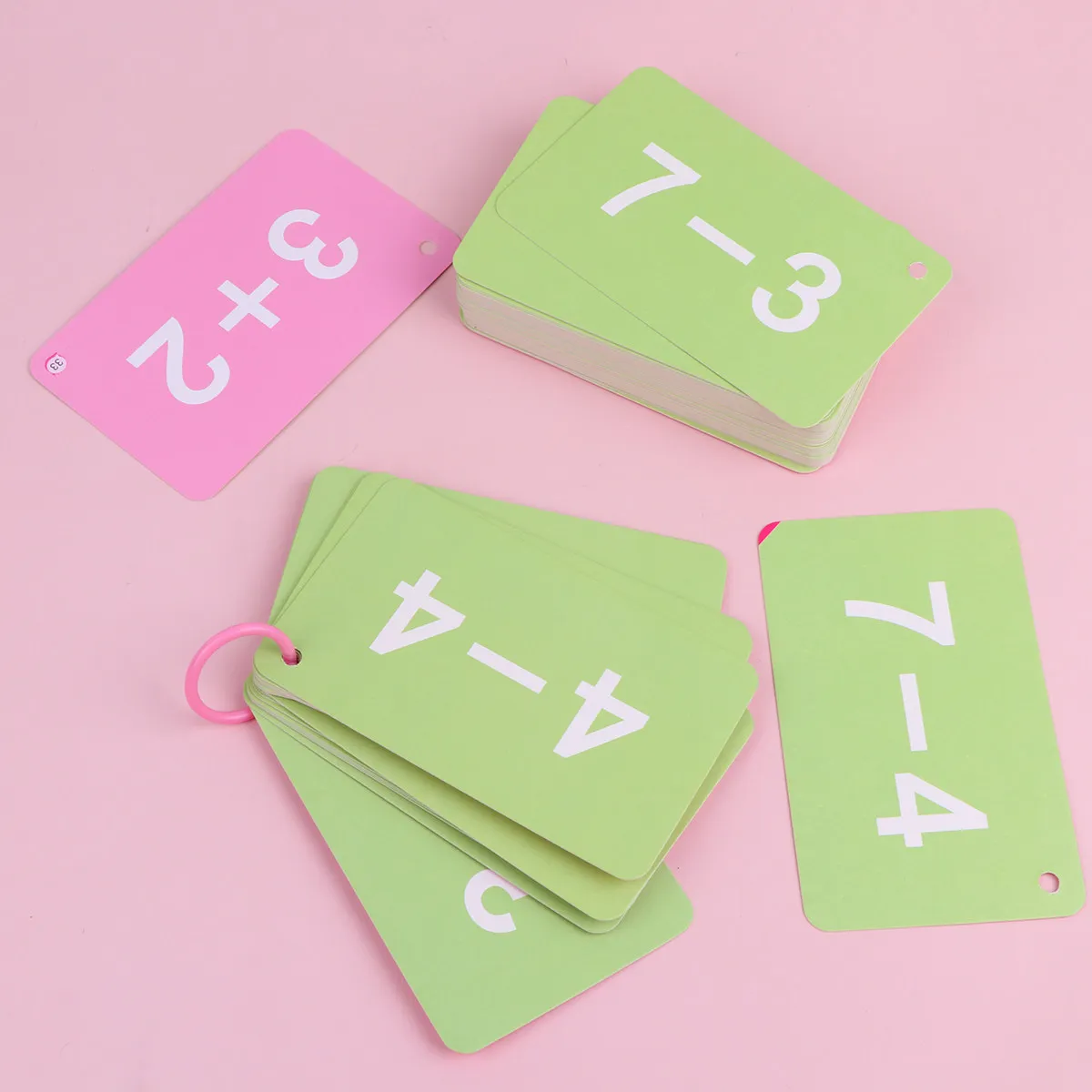 

1Set Math Training Cards for Children Improve Calculation Speed Engaging Study Tool for Addition Subtraction Multiplication