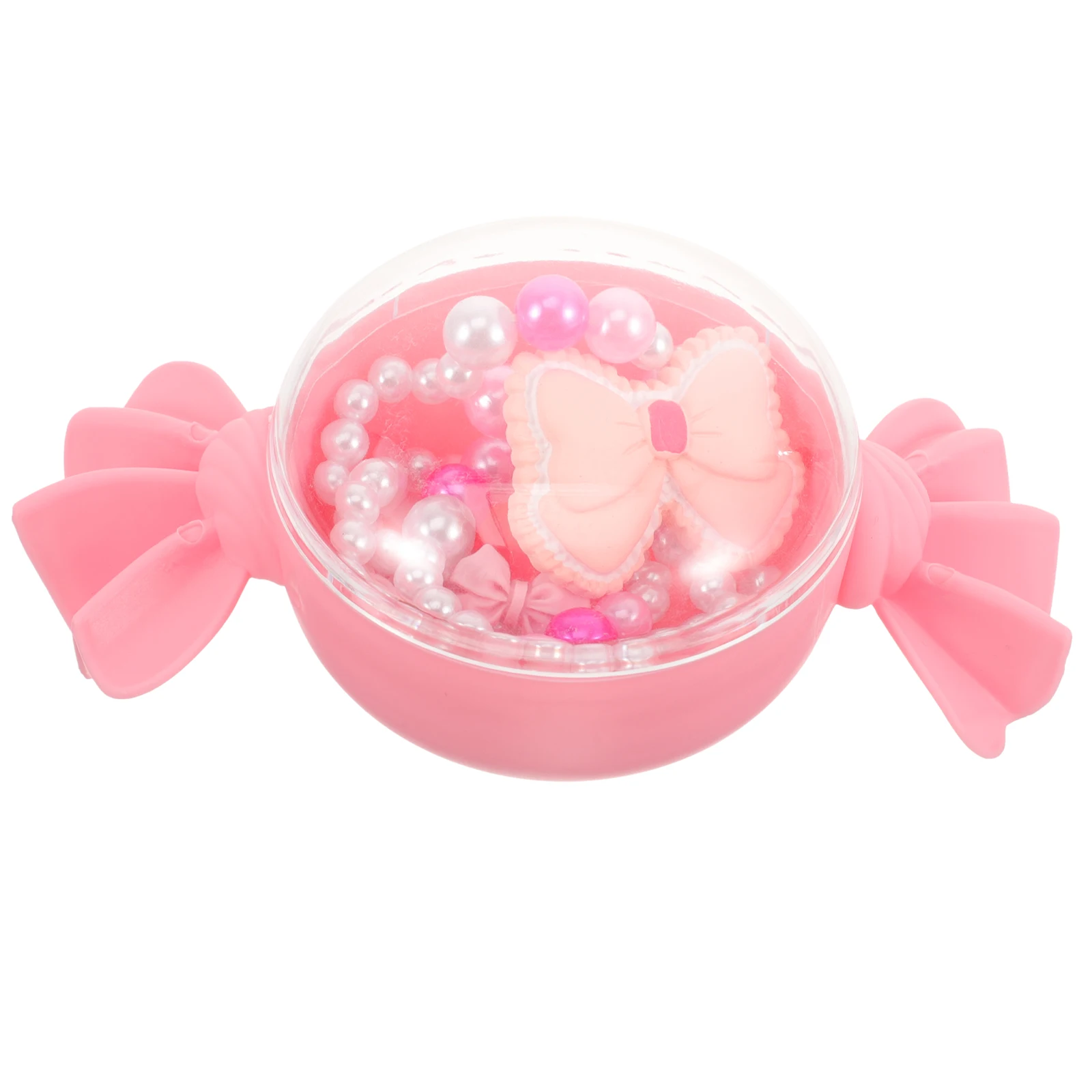 

Children's Princess Jewelry for Kids Little Girls Play Ornaments 5 Piece Set Toddler Young Resin