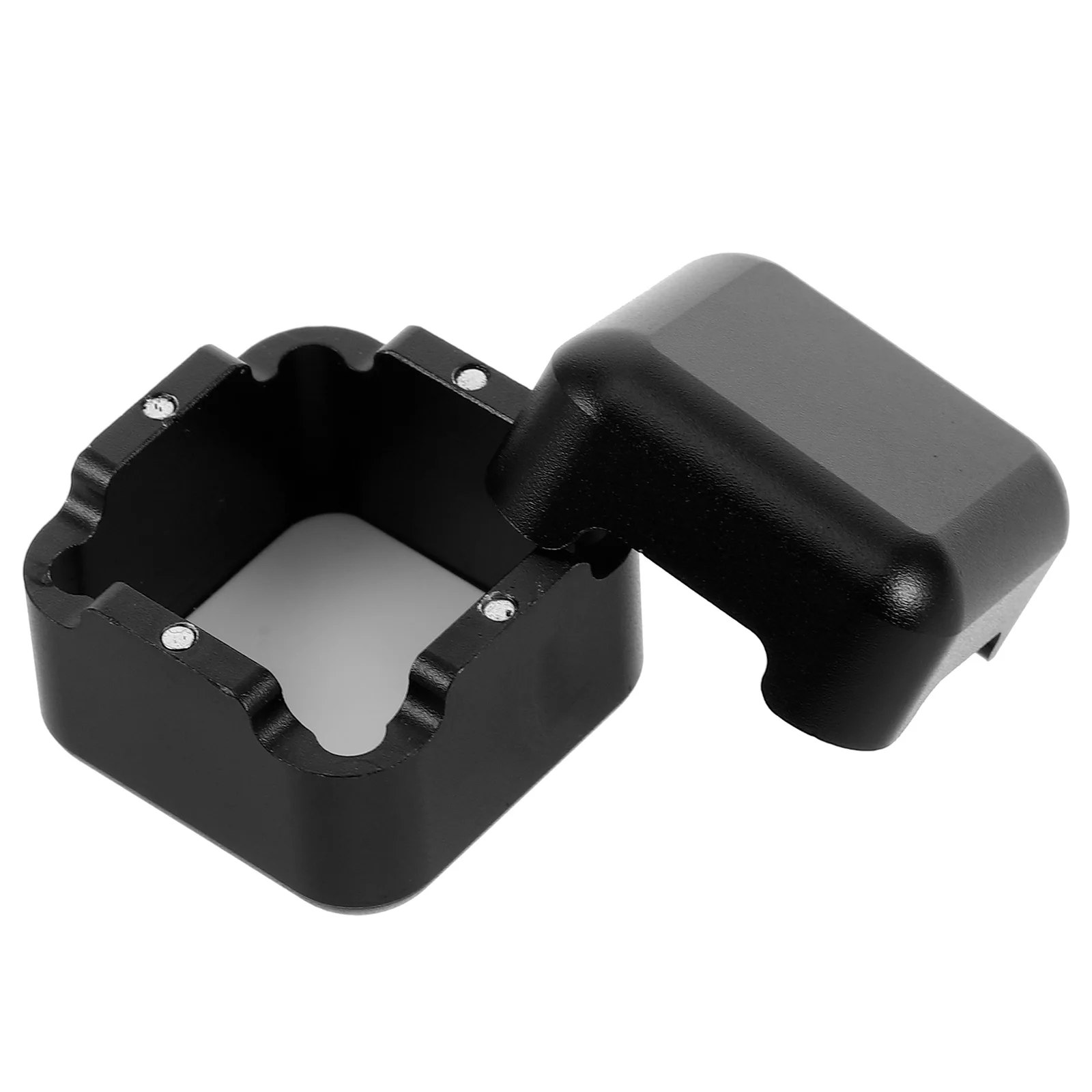 

Aluminum Cue Chalk Holder Mini Billiard Chocolate Box Snooker Accessory Lightweight Durable Nonmagnetic Storage Case Pool Player