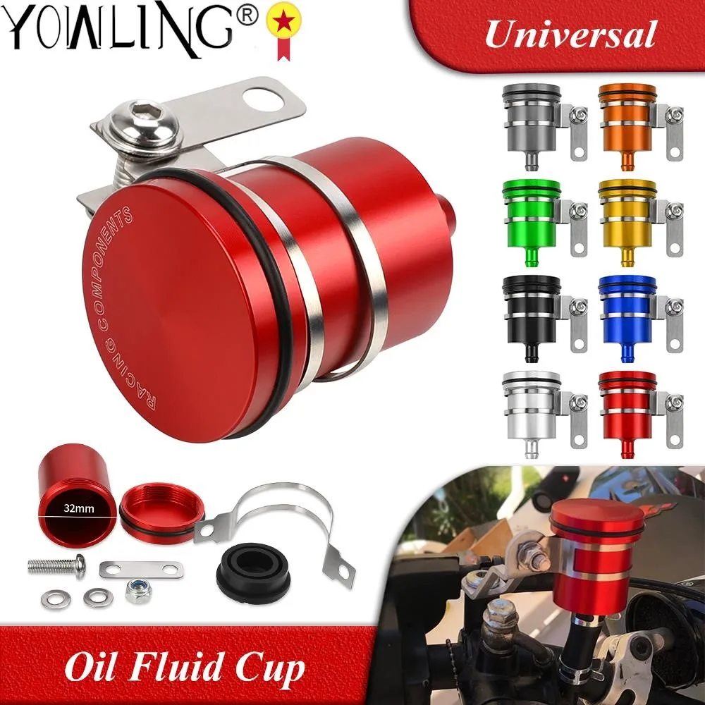 Universal Motorcycle Brake Fluid Reservoir Clutch Tank Oil Fluid Cup For DUCATI MONSTER 821 Hypermotard 1100/1098 1199 1196 899