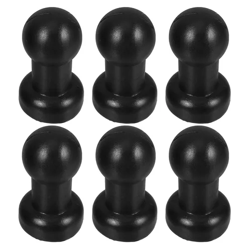 Imagen 1 del producto Tapa de poste de gabinete de trampolín, 6 uds., para gancho de red, tubo de trampolín, tapa de extremo de plástico, puntas de poste de trampolín, accesorios de trampolines