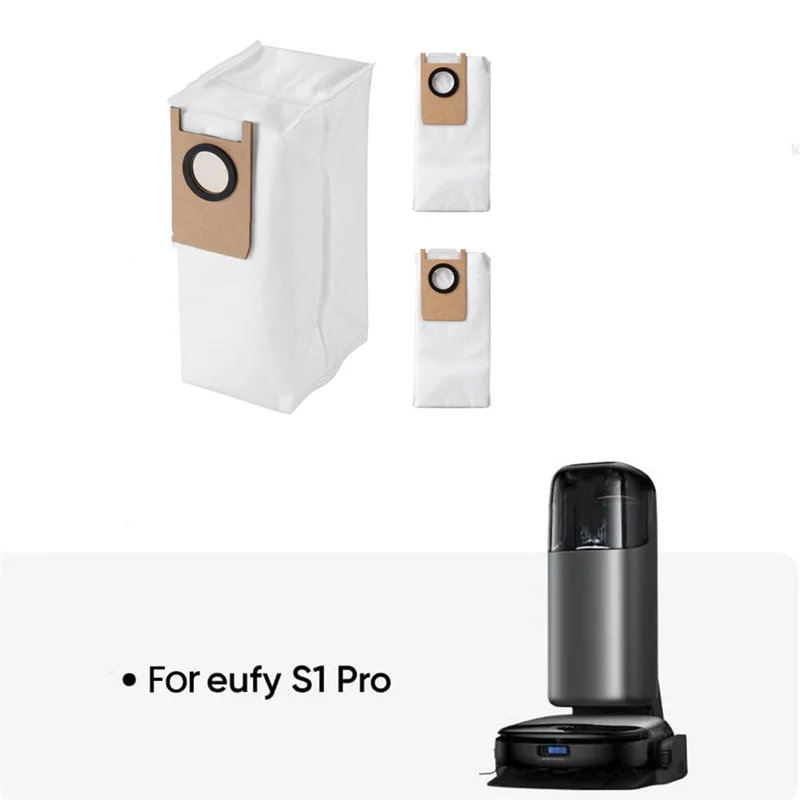 B47B-สําหรับ Eufy S1 Pro อะไหล่สูญญากาศเปลี่ยนถุงเก็บฝุ่นอุปกรณ์เสริม