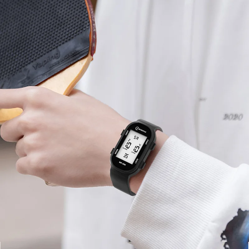 UTHAI CE149 Multi functional sports electronic watch, student luminous waterproof alarm clock, children's watch, youth watch