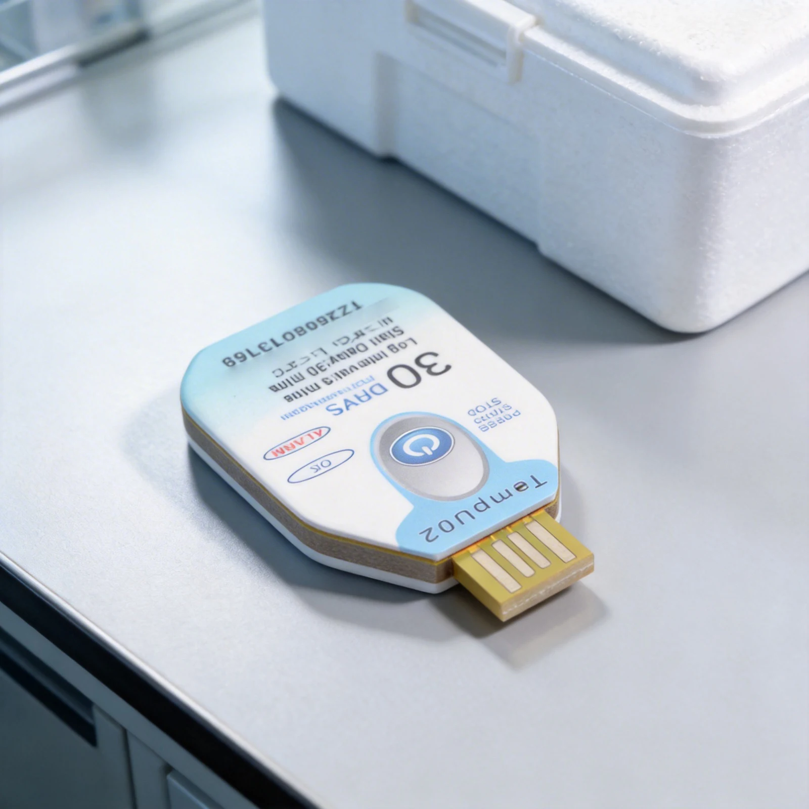 

Medicine Logistics Food Temperature Data Loggers Temperature Data Logger Temperature Data Data Logger PVC USB 2.0