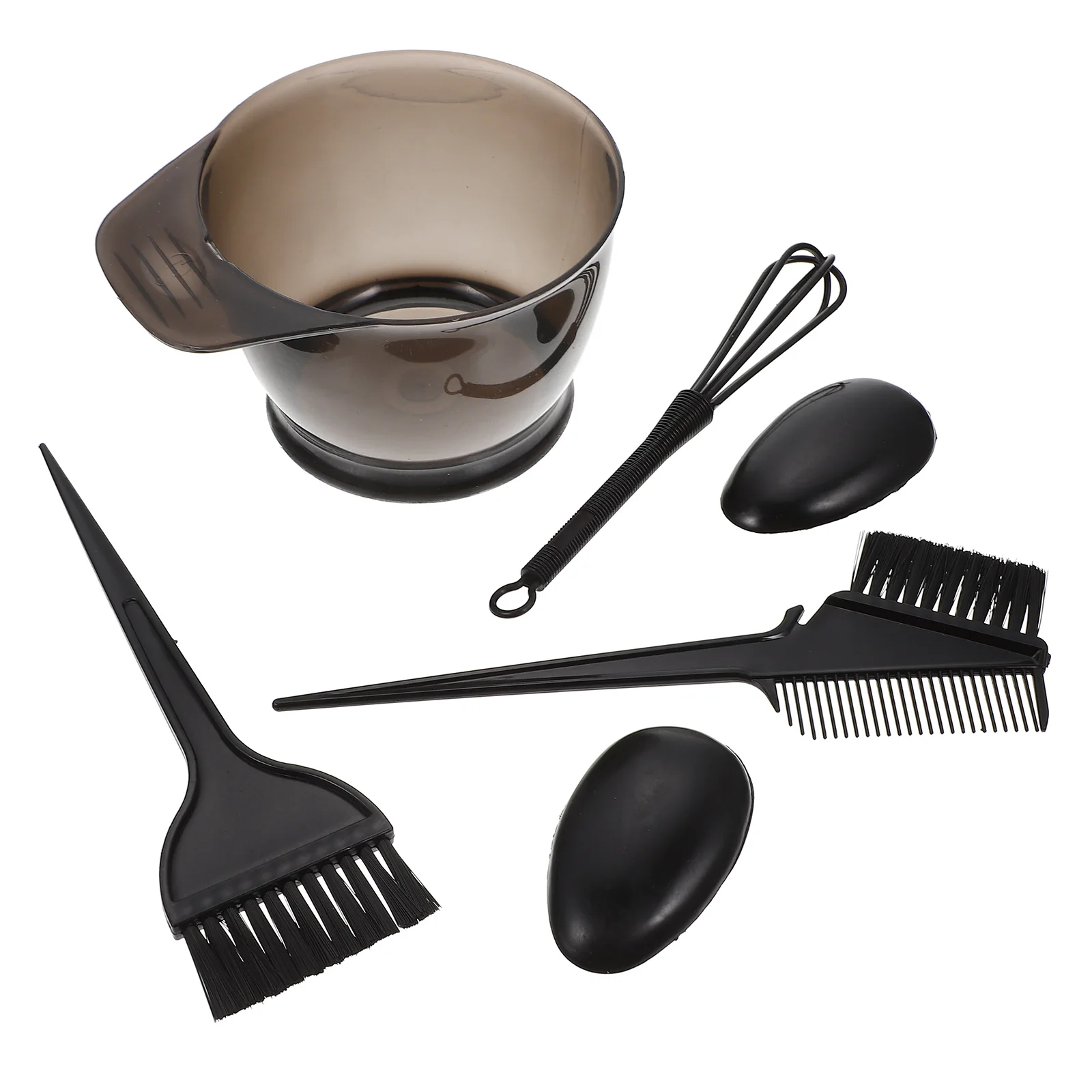 

Hair Coloring Plastic Dyeing Set Black Easy Haircut Salon Supplies Treatment Hair Salon Supplies Product Nursing Tools