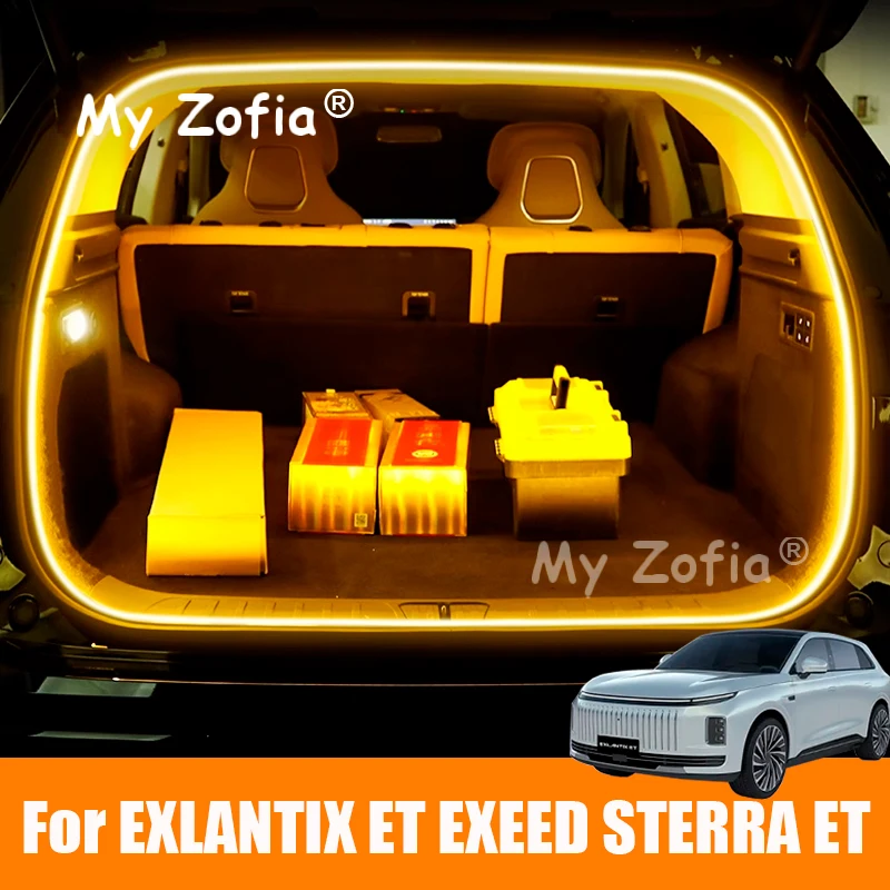 

Trunk Atmosphere Light Modified Light Bar Car Trunk Lighting For EXLANTIX ET EXEED STERRA ET 2024 2025 Lamp Interior Accessories