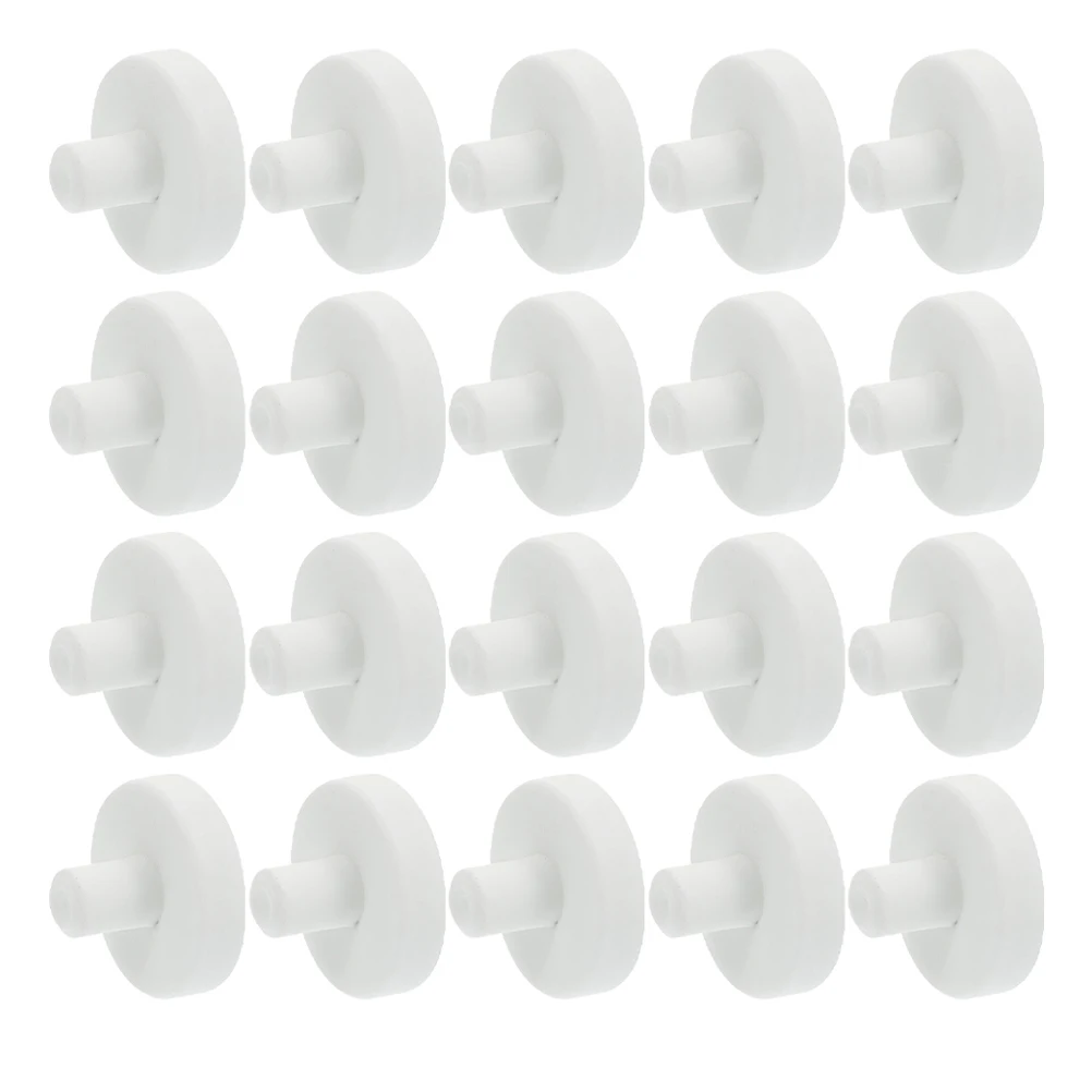 

30 Pcs Coral Pedestal Aquarium Tank Base Fish Betta Accessories Decorations Plug Stand Ornaments Clean Rack