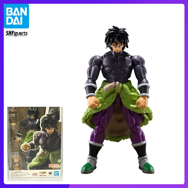 

In Stock Bandai S.H.Figuarts DRAGON BALL Broly Original Genuine Anime Figure Model T SHF Toys Boy Action Figures Collection Doll