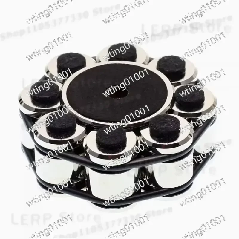 for LP Turntable 550g Stainless Steel Record Weight Stabilizer Anti Slip Vibration Damping Disc Clip 69x28mm Vinyl Player