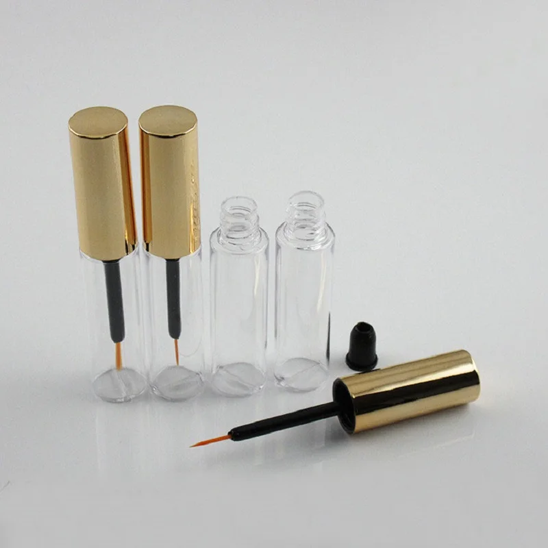 8ml clear empty lip tube glosses mascara eyeliner booster salve  gel moisture oil art nail brush make up cosmetic packing