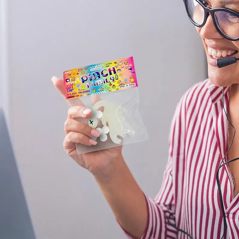 

Мягкая игрушка-утка, милая меняющая цвет, Непоседа, жареная утка, новинка, моти, креативные игрушки для размотки, средство для снятия стресса для детей