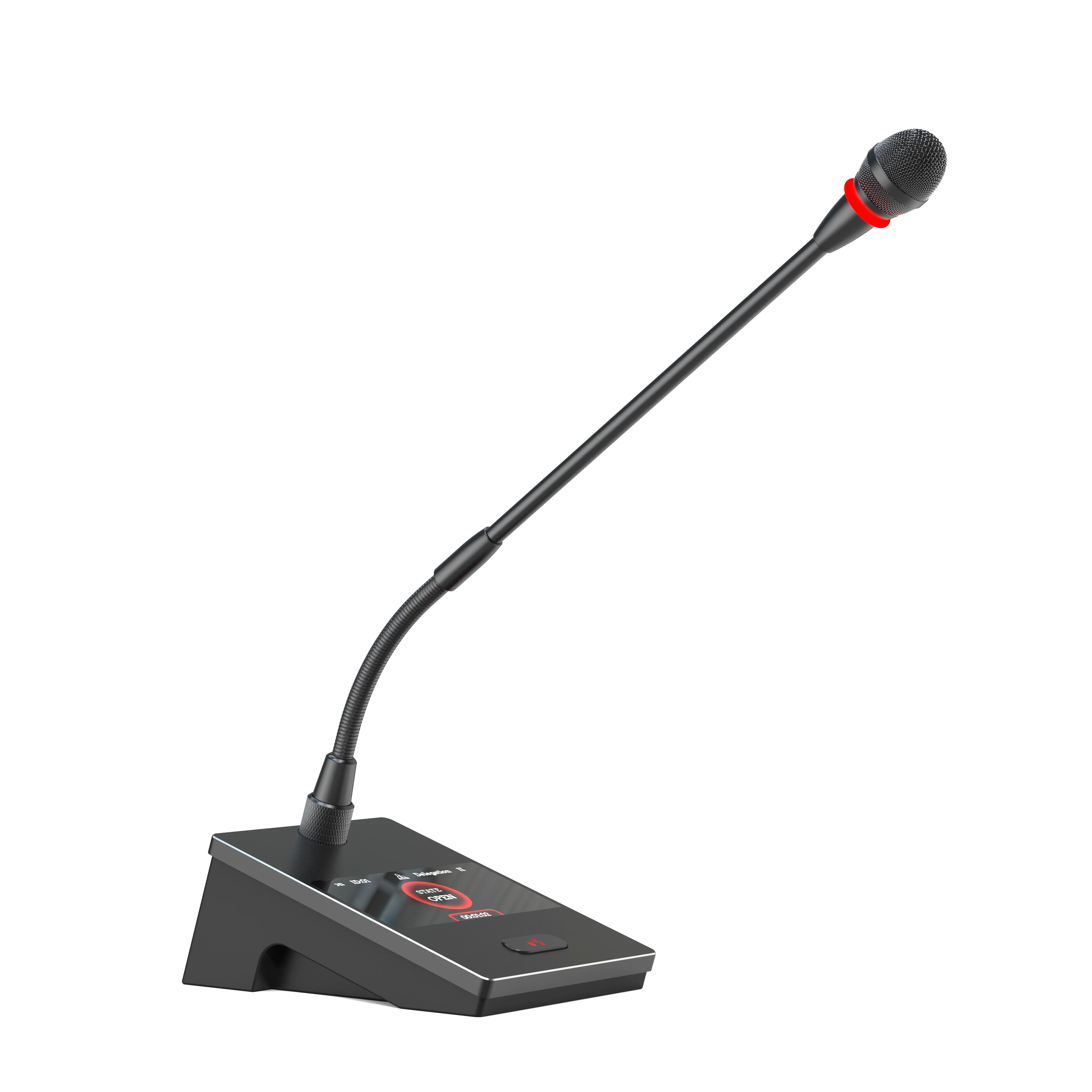 MIC-IOT Wired Microphone Gooseneck Digital Cardioid Conference Audio System with Tracking Function