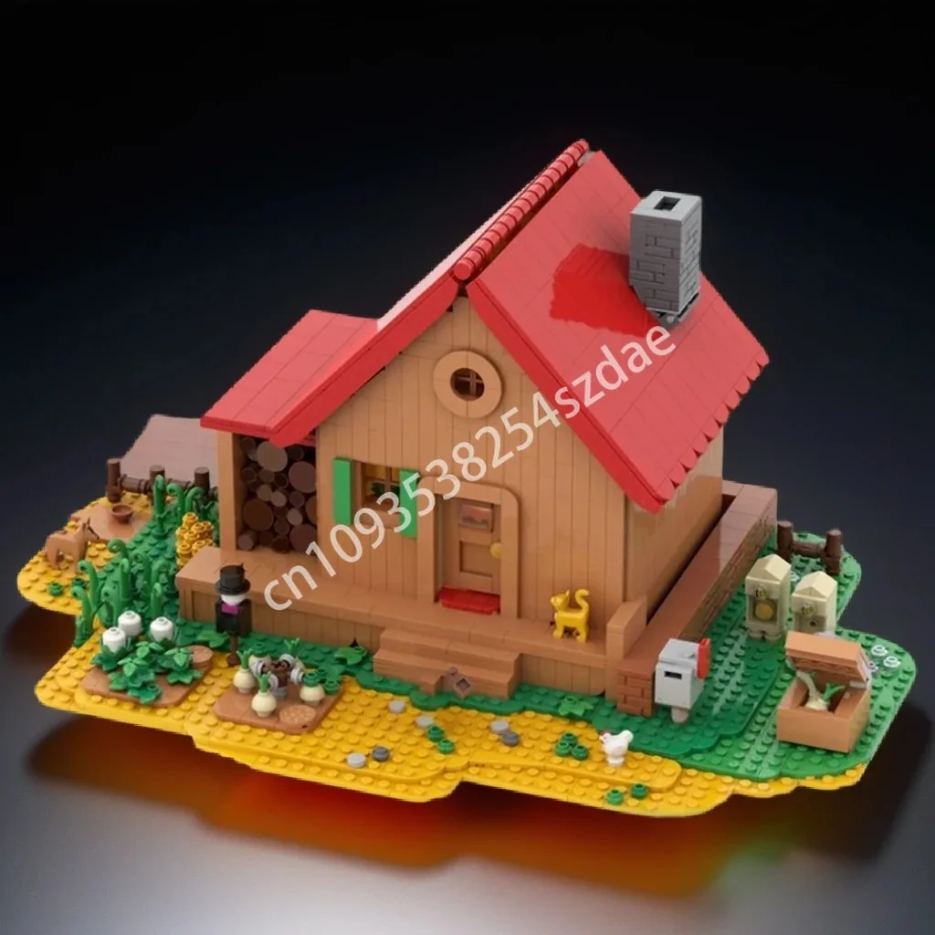 

2055 шт. MOC Stardewes Valley ферма животное пересечение строительные блоки креативная рождественская игрушка подарочная модель логическое мышление DIY