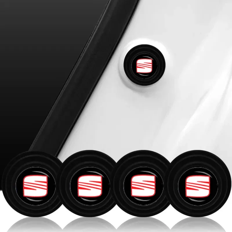 10Pcs 자동차 충격 패드 방음 충돌 방지 쿠션 좌석 Leon Ibiza Arona Altea Ateca FR Toledo Alhambra Tarraco Mii