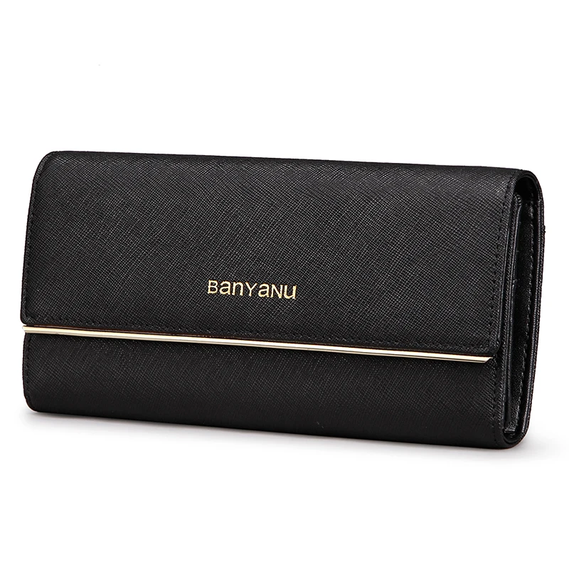 New Large-Capacity Genuine Leather Wallet For Women Long Multi-Functional Card Holder Fashionable Clutch Luxury Design