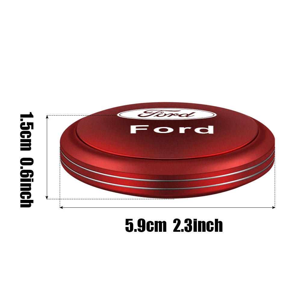 Car Air Freshener Instrument Seat round Shape Accessories For Focus 3 Mustang MK2 Fiesta Mondeo Fusion Kuga Transit Edge F150