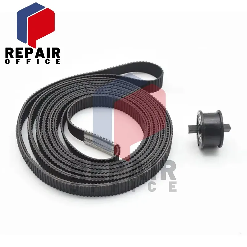 C7769-60182 Carriage Belt with Pulley 24'' 24 inch A1 compatible for HP DesignJet 500 500PS 510 510PS 800 800PS Plus 4500 820 MF