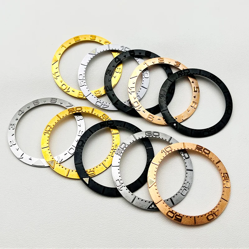 

38mm SUB Watch Bezel Insert Fit 40mm Watch Case SKX007 SUB Watch Case NH35 Case Diving Brass Bezel Ring