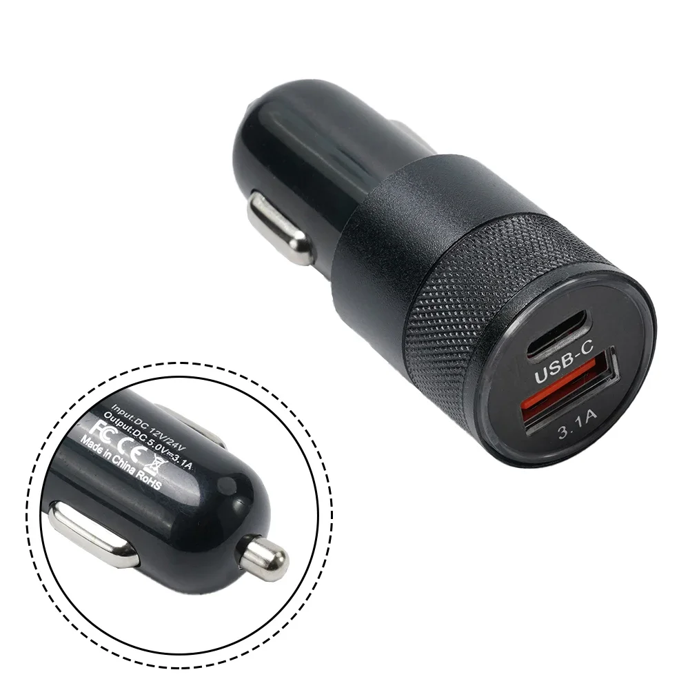 66W USB Car Charger Quick Charge 3.0 USB Type C Fast Charging Phone Adapter For Iphone Laptops Tablets image 3