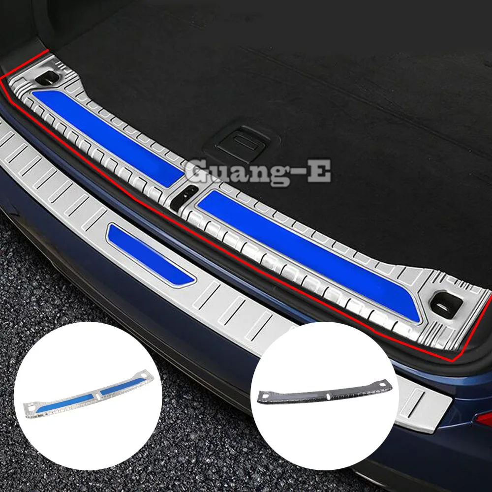 Car Inner Rear Bumper Trim Cover For BMW X3 XDrive 25i 28i 30i 2018 2019 2020 2021 2022 2023 Frame Trunk Interior Accessories